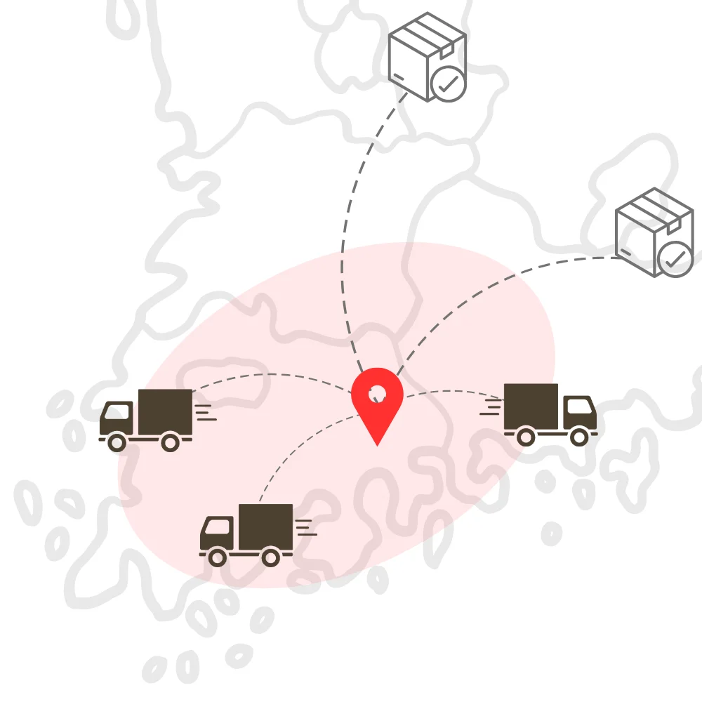 전남, 광주, 순천, 광양, 여수, 경남 지역 납품에 관한 이미지